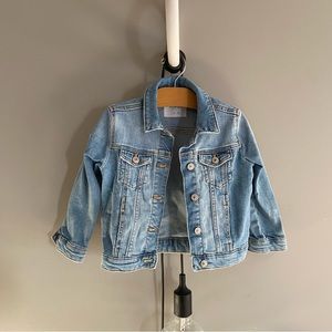 Zara girls Jean jacket size 6 years